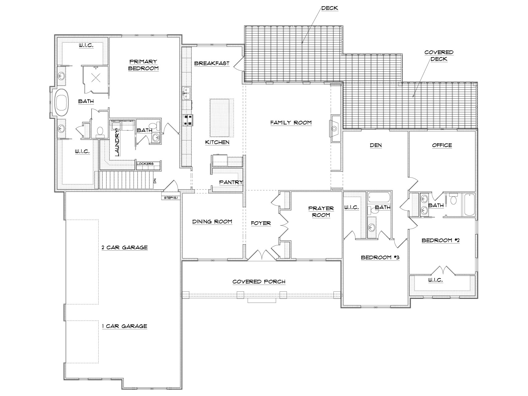 Floor plan for house in Granger, 50562 Clover Hills Drive