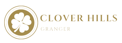 Clover Hills Neighborhood logo, in Granger